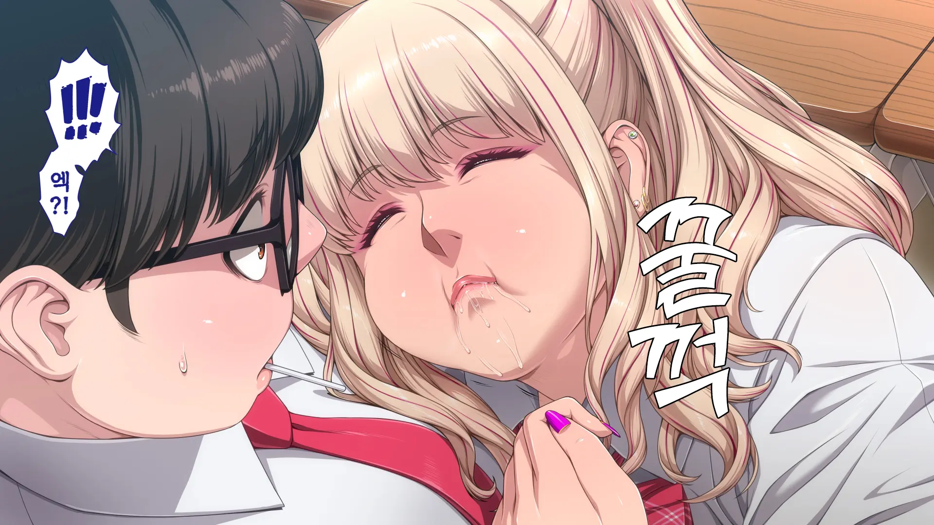 Manabiya Slut Yariman JK No H Na Gakuen Seikatsu Zenpen | 마나비야 거침없이 걸레 JK의 H스런 학교생활 전편